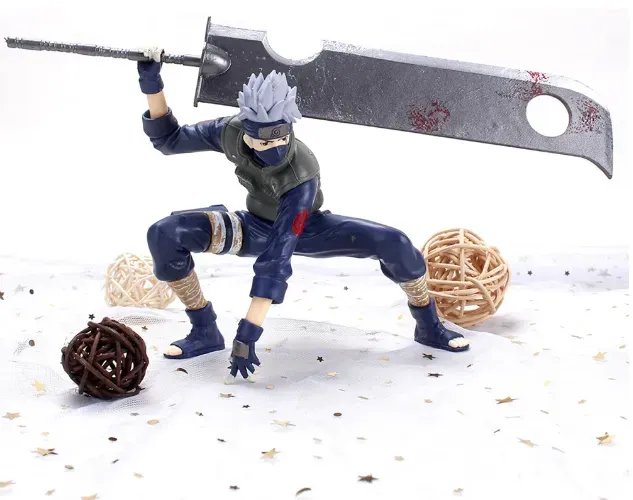 Kakashi Hatake, Action Figure, Anime Naruto Colecionável