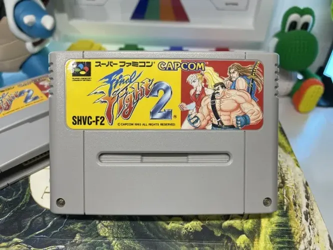 Final Fight 2 SNES Super Famicom Nintendo Original Excelente Estado