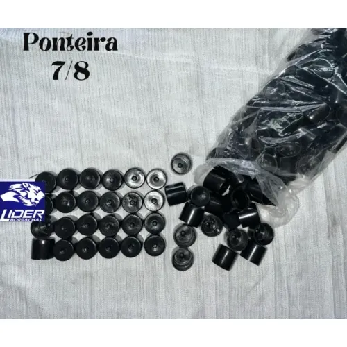 Ponteira 7/8 'Pezinho' para pé de cadeira em polipropileno.