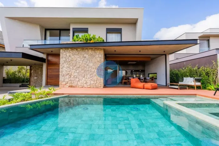 Casa Sobrado Mobiliada no Condomínio Campos de Santo Antônio II R$ 6.400.000,00 - Itu/SP