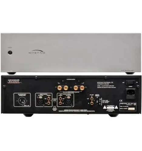Amplificador Inglês Myryad MA240 400RMS Bridge HighEnd ultimo