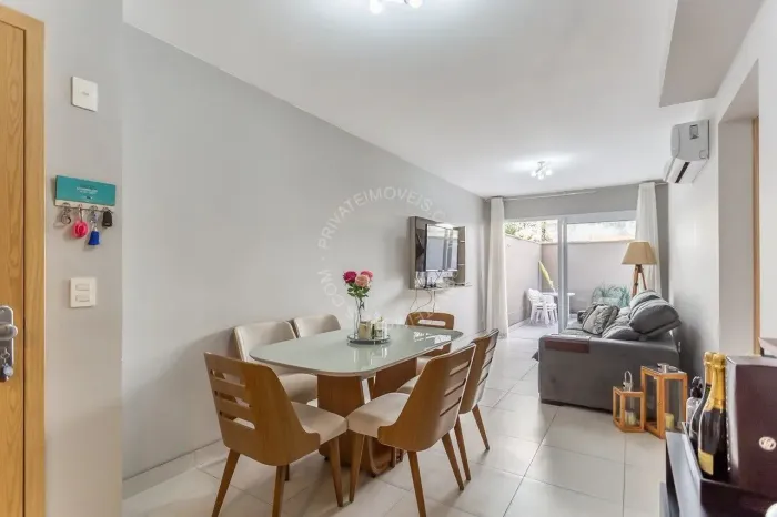 Apartamento Garden mobiliado para alugar no Petrópolis de 2 quarto (1 suíte)