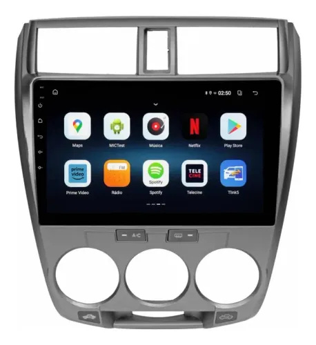 Multimidia Honda City 2009 Á 2914 Android 13 64gb 2g Carplay