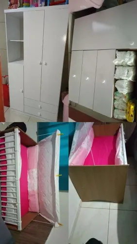 , Cômoda e Roupeiro Infantil .