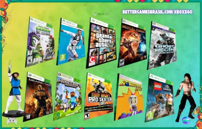 Lego Tony Hawks , GTA Fifa Mortal . Xbox360 Kombat Minecraft Gears of War Plants Zombies 