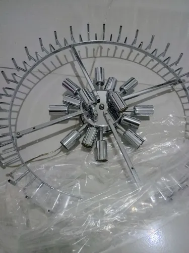 Lustre de inox novo