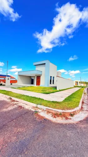 Casa pronta pra morar em condomínio fechado zona lequadrados com 3 quartos em Jóquei - Ter