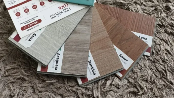 Piso Vinílico Clicado 4mm - R$ 119,90 o m²