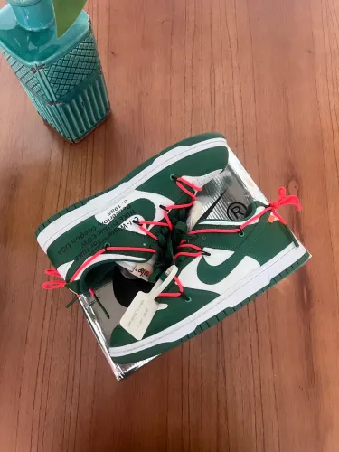 Nike Dunk x Off white Pine Green