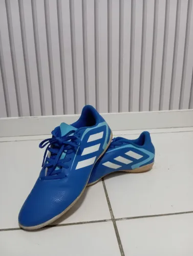 Chuteira Adidas Futsal Artilheira VI (ORIGINAL) - TAM 40 - Azul Royal 
