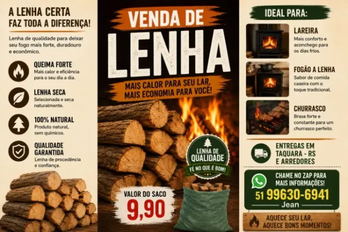 Lenha rachada!! Frio tá chegando ?!!