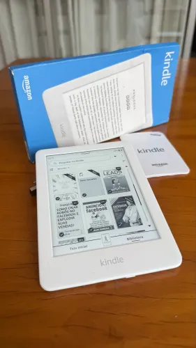 Kindle branco paper white 10a geração