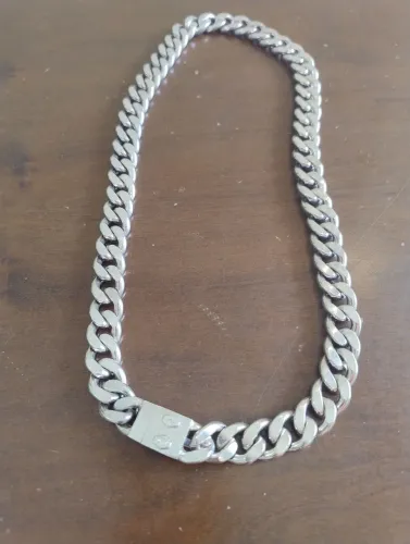 Cordão de Prata 950 202 g lindo e perfeito peça de alta qualidade com fecho gaveta 