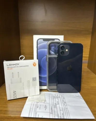 IPHONE 12 64 GB COM CAIXA E NOTA