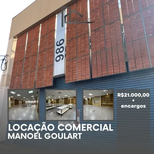 Imóvel na Av. Manoel Goulart 950 metros quadrados - Presidente Prudente - SP