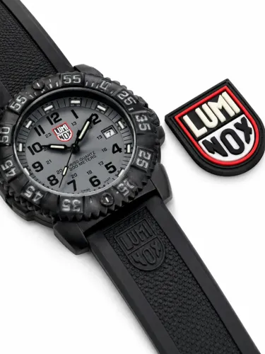 relógio luminox navy seal 3050/3950 pretomasculino