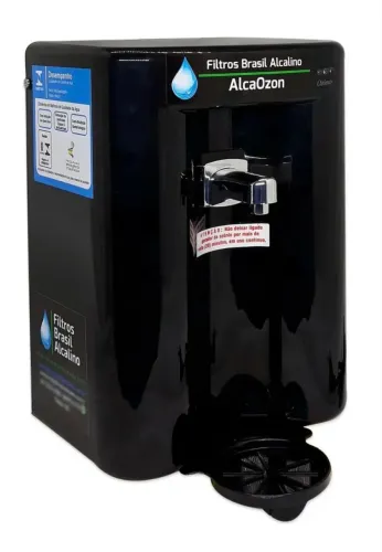 Filtro água alcalina ozônio 