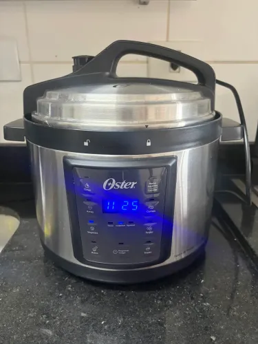 Panela de Pressão Elétrica Oster 5L Digital - Na Garantia do Fabricante