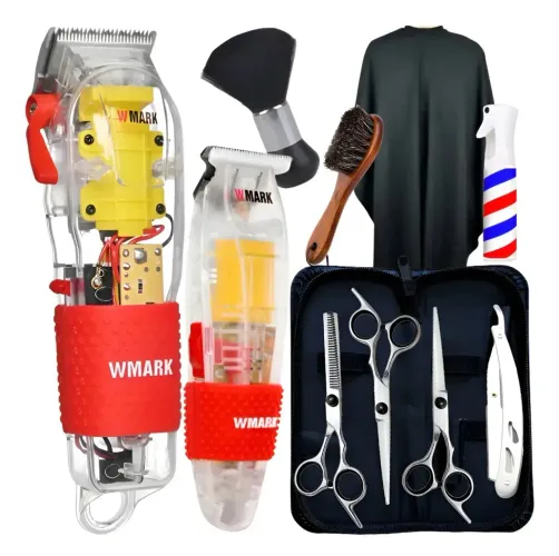 Maquina De Cortar Cabelo Wmark Tesoura Cabelo Profissional