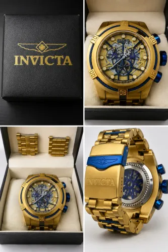 RELÓGIO INVICTA RESERVE PRIMEIRA LINHA VISUAL IMPACTANTE