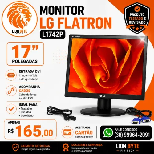 MONITOR LG FLATRON L1742P ? 17"
