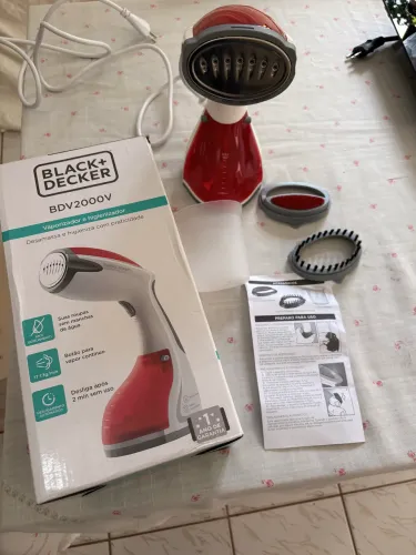 Passadeira a vapor vaporizador 1200w Black & Decker 