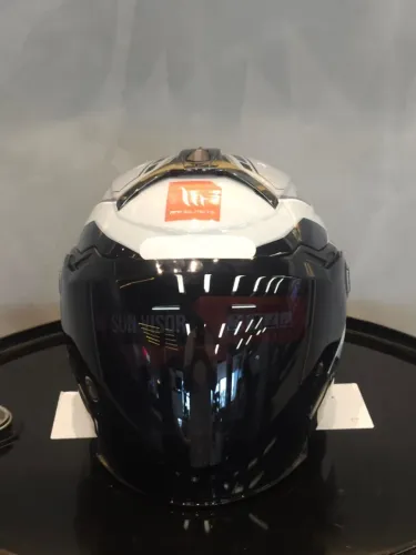 Capacete Moto Aberto Mt Cosmo Stellar Dupla Viseira Oculos