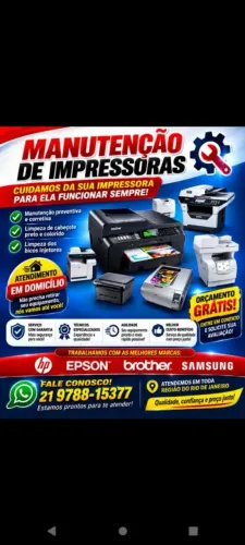 Manutenção de impressora