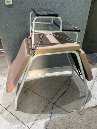 Maca estética cadeira e escadinha