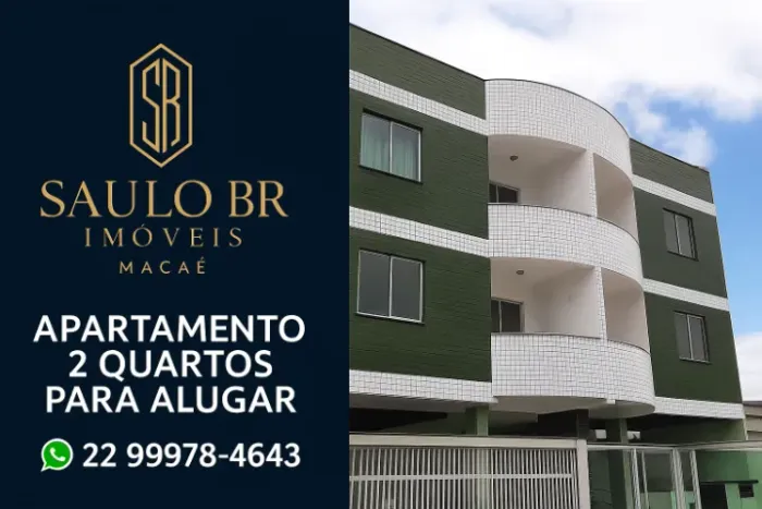 EXCELENTE APARTAMENTO DE 2 QUARTOS PARA ALUGAR - CAMPO D?OESTE | MACAÉ