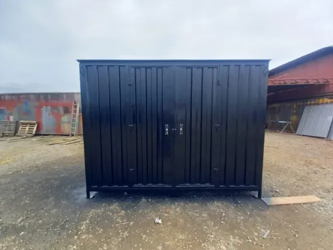 Container Sanitário Desmontável Estrutura Tubular Reforçada