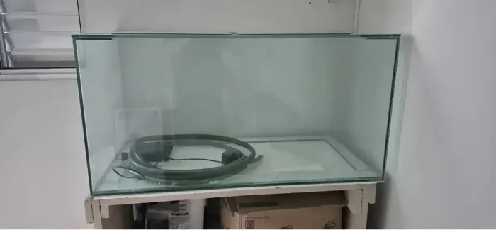 Aquário Tanque 200L 100x35x58cm Vidro 8mm + Tampa