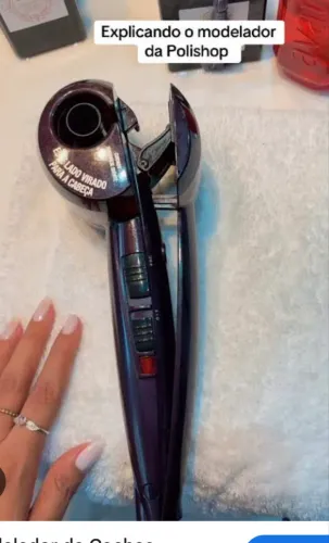Modelador de Cachos Automático Conair Hair Styler - CD203BR