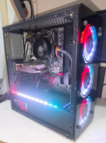 PC Gamer Ryzen 5 4500 / 8 GB Ram / 240 GB SsD / 4 GB placa de Video / 400 Watts