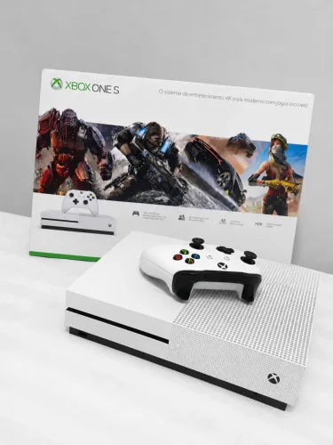 Xbox One S 1TB com Controle e Caixa