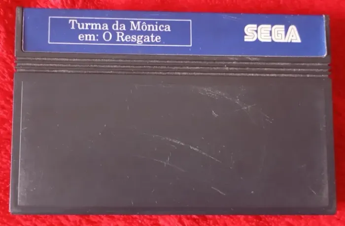 Cartucho Master System Turma Da Mônica O Resgate Tec Toy