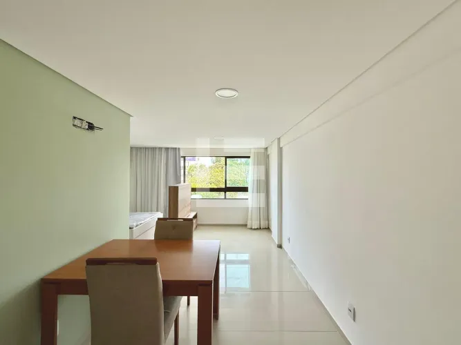Rio Park - Studio mobiliado à beira-mar para locação em Piedade  33 m² com lazer completo