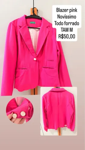 Blazer rosa pink