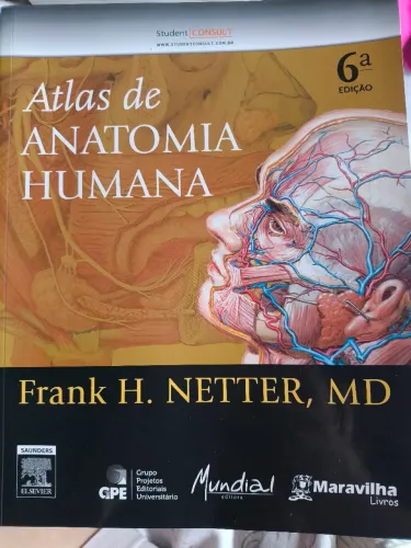 Atlas de Anatomia Humana Netter 6ª edição - Excelente estado