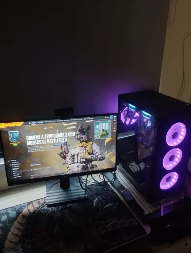 PC Gamer Completo + Monitor Gamer 25" 144Hz IPS | RTX 3060 12GB | i5-12400 | SSD 1TB