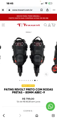 Patins revolt traxart
