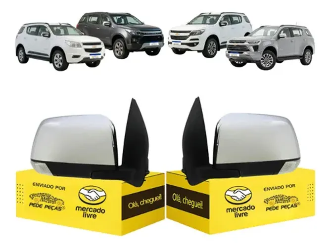 Par Retrovisor Trailblazer 2013 2014 2015 2016 2017 2018 19