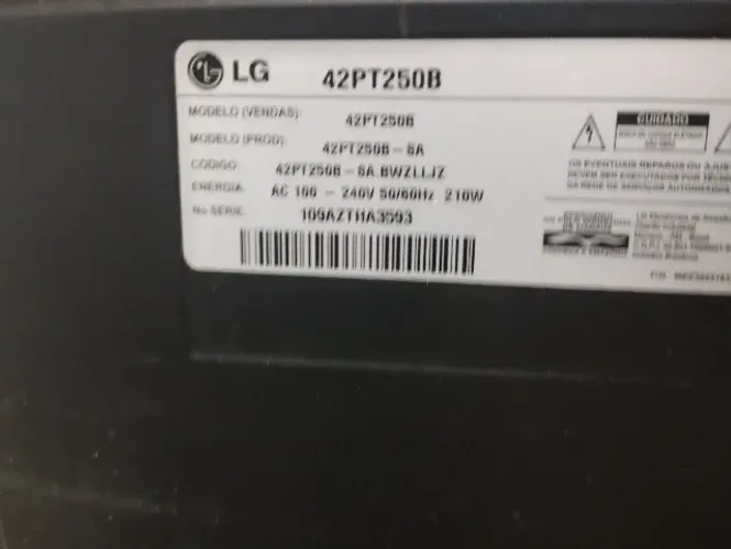 Tv LG 42 Plasma