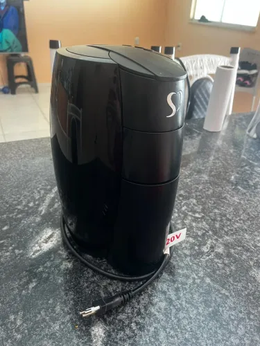 Cafeteira 3 Corações LOV Preta