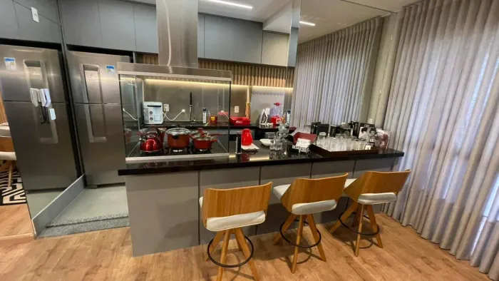 Apartamento Mobiliado com 2 quartos no Upper Parque das Aguas