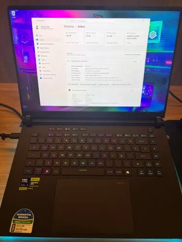 Notebook Gamer ROG Strix Scar G16 G635LW NVIDIA RTX5080