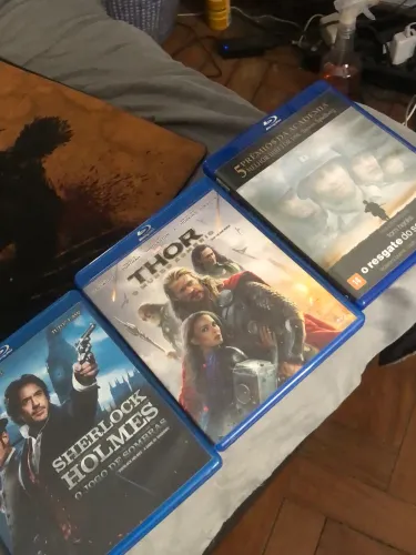Coleção de bluerays de filmes