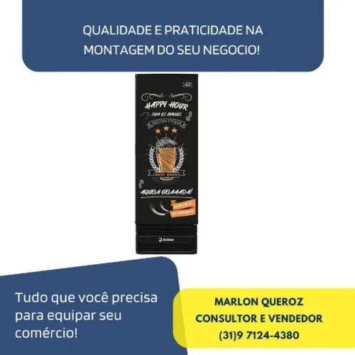 Cervejeira 500L Porta Cega Imbera