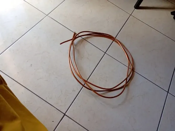 Tubo 1/4 para ar condicionado