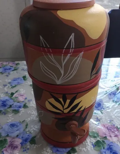 Filtro de barro 6l decorado